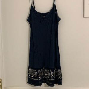 Navy blue dress
